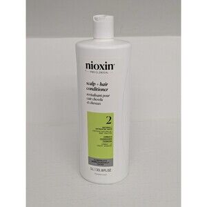 1 Liter (33.8 Oz)  Nioxin System 2 Scalp Hair Thickening Conditioner